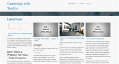 Desktop Screenshot of cambridgewebstudios.com
